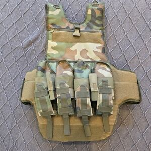 Camouflage Tactical Paintball Vest